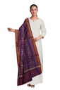 Handloom Single Ikat Patola Silk Dupatta