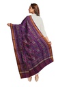 Handloom Single Ikat Patola Silk Dupatta