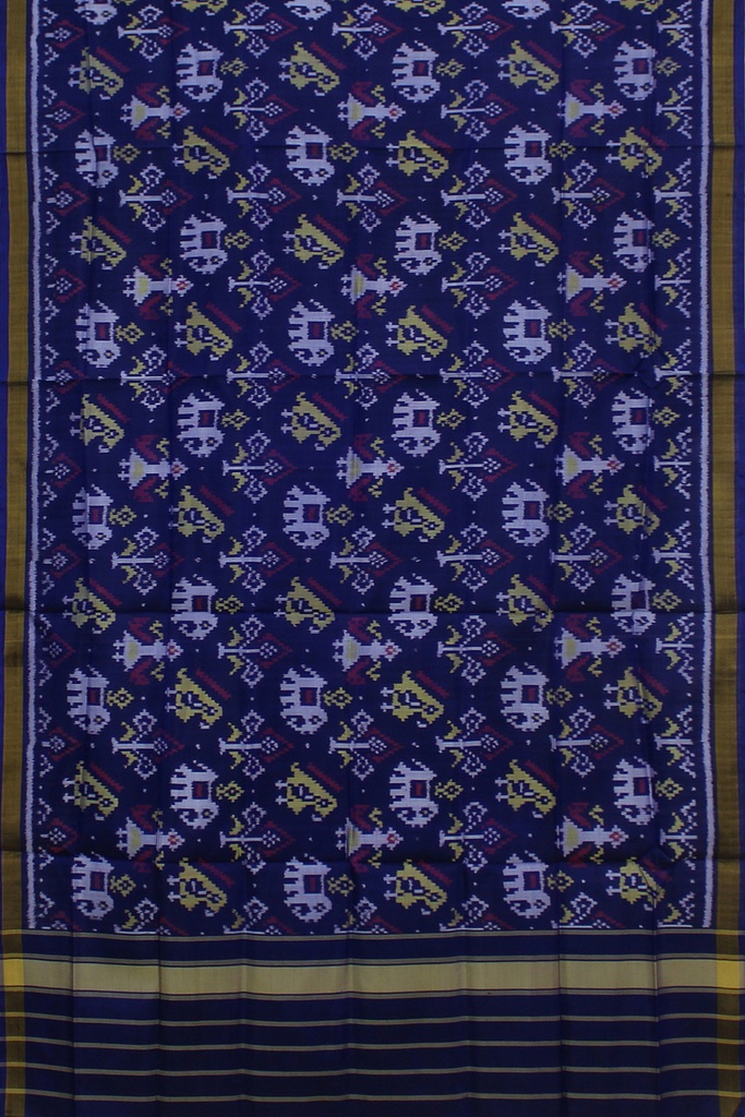 Handloom Single Ikat Patola Silk Dupatta