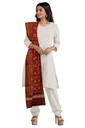 Handloom Single Ikat Patola Silk Dupatta
