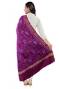Handloom Single Ikat Patola Silk Dupatta