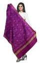 Handloom Single Ikat Patola Silk Dupatta
