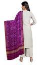 Handloom Single Ikat Patola Silk Dupatta