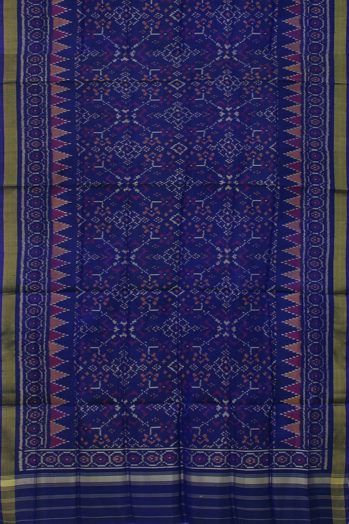 Handloom Single Ikat Patola Silk Dupatta