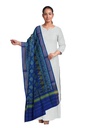 Handloom Single Ikat Patola Silk Dupatta