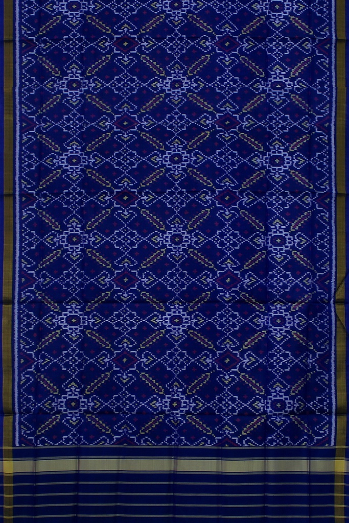 Handloom Single Ikat Patola Silk Dupatta