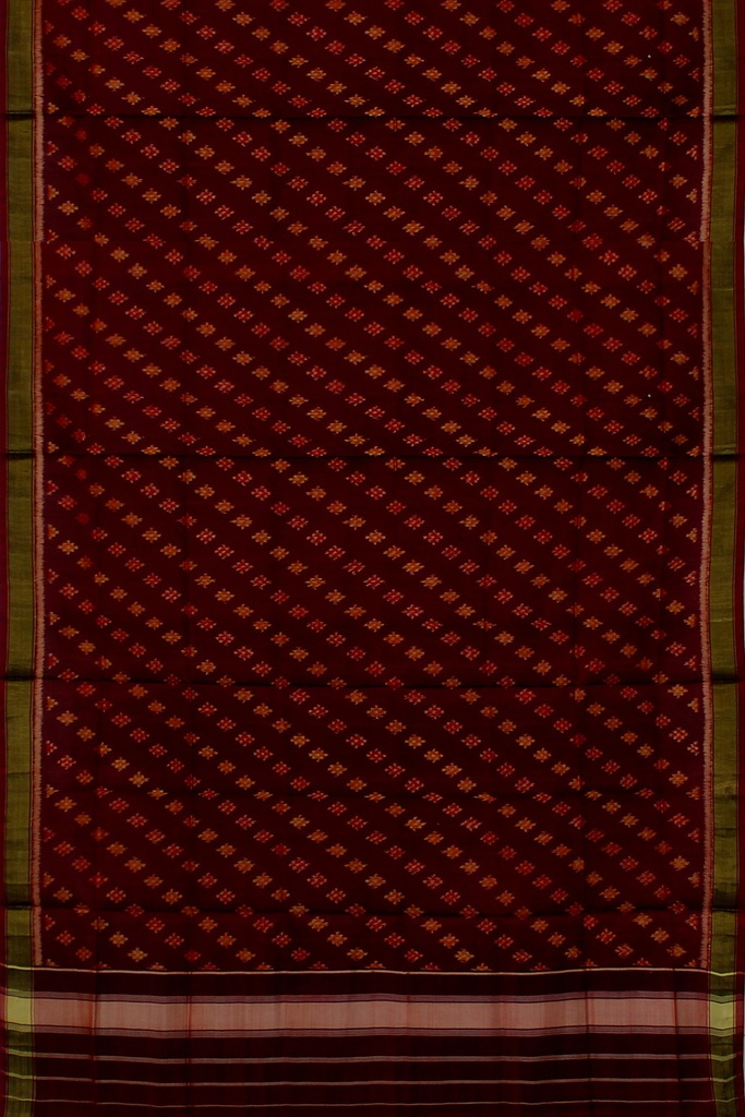 Handloom Single Ikat Patola Silk Dupatta