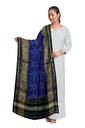 Handloom Single Ikat Patola Silk Dupatta
