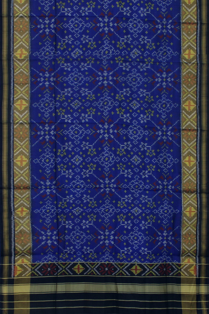 Handloom Single Ikat Patola Silk Dupatta