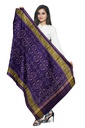 Handloom Single Ikat Patola Silk Dupatta