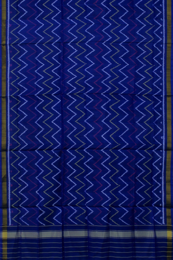 Handloom Single Ikat Patola Silk Dupatta