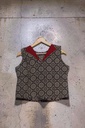 Ajrakh Hand Block Printed Cotton Crop Top