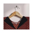 Ajrakh Hand Block Printed Cotton Crop Top