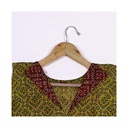 Ajrakh Hand Block Printed Cotton Crop Top