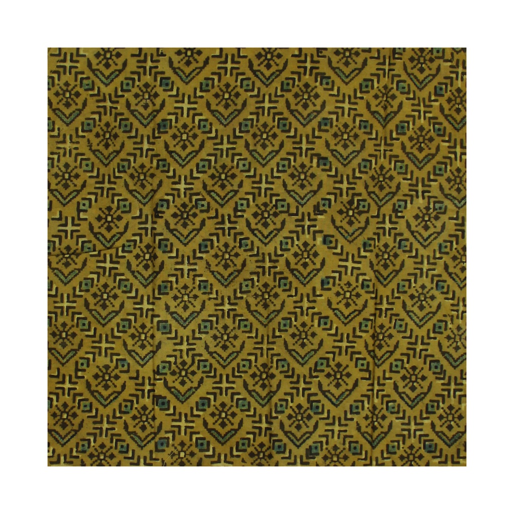 Ajrakh Hand Block Printed Cotton Crop Top
