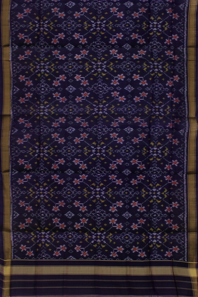 Handloom Single Ikat Patola Silk Dupatta