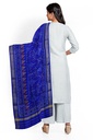 Handloom Single Ikat Patola Silk Dupatta