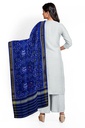 Handloom Single Ikat Patola Silk Dupatta