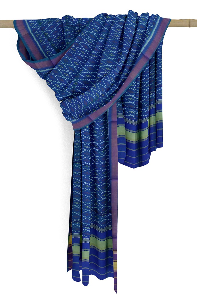 Handloom Single Ikat Patola Silk Dupatta