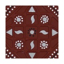 Handcrafted Mud &amp; Mirror Work Wall Hanging
