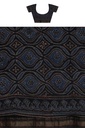 Ajrakh Hand Block Print Chanderi Silk Saree