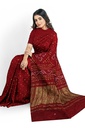 Hand Dyed Modal Silk Bandhani Saree