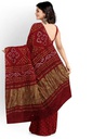Hand Dyed Modal Silk Bandhani Saree