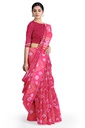 Hand Dyed Gaji Silk Bandhani Saree