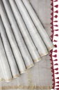 Handstitched Chanderi Silk Applique Saree