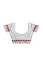 Handstitched Chanderi Silk Applique Saree
