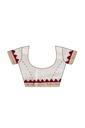 Handstitched Chanderi Silk Applique Saree