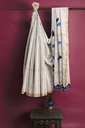 Handstitched Chanderi Silk Applique Saree