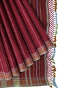 Handwoven Kala Cotton Bhujodi Saree