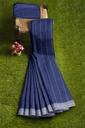 Handwoven Kala Cotton Bhujodi Saree