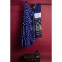 Modal Silk Bandhani Saree with Shibori Pallu