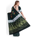 Modal Silk Bandhani Saree with Shibori Pallu
