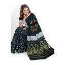 Modal Silk Bandhani Saree with Shibori Pallu