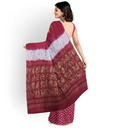 Modal Silk Bandhani Saree with Shibori Pallu