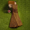 Modal Silk Bandhani Saree with Shibori Pallu
