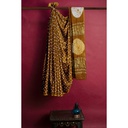 Modal Silk Bandhani Saree with Shibori Pallu