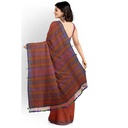 Handwoven Kala Cotton Bhujodi Saree