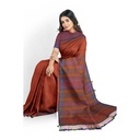 Handwoven Kala Cotton Bhujodi Saree