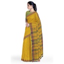 Handwoven Kala Cotton Bhujodi Saree