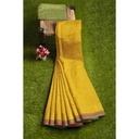 Handwoven Kala Cotton Bhujodi Saree