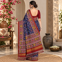 Handwoven Double Ikat Silk Patola Saree
