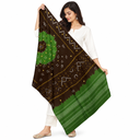 Bandhani Woolen Handwoven Shawl