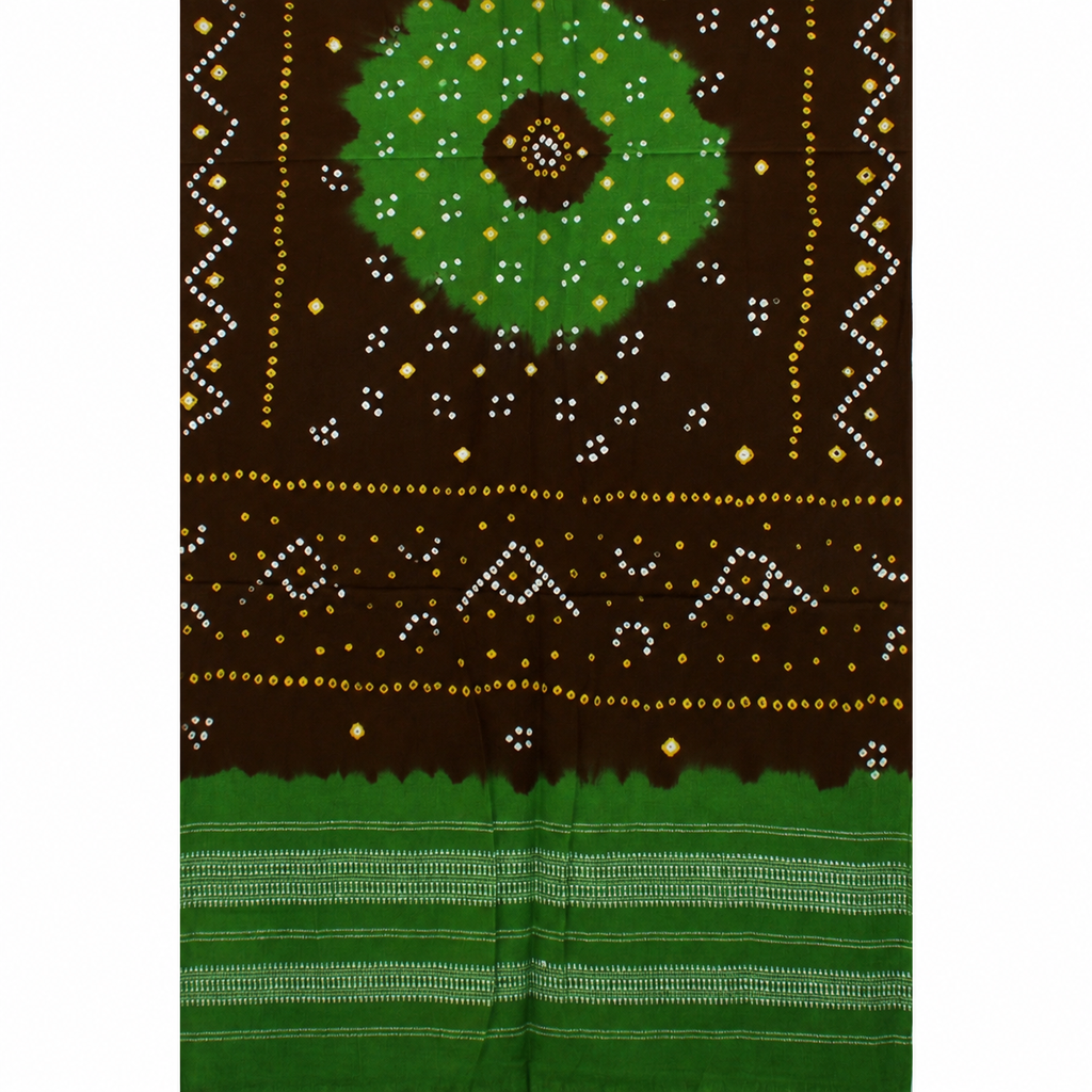 Handcrafted Bandhani Woolen Shawl