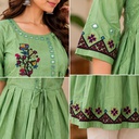 Handcrafted Embroidered Mashru Kediya Top