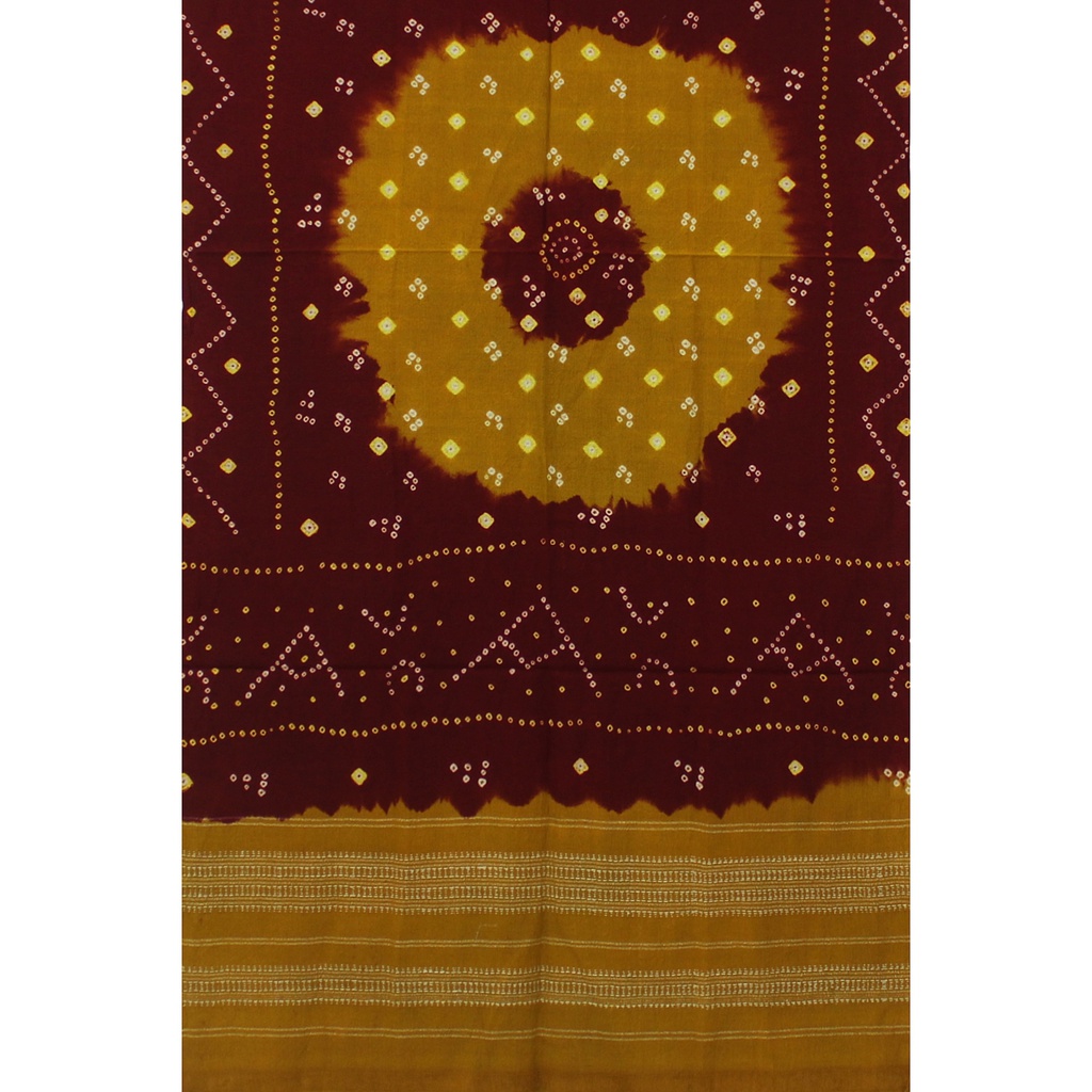 Bandhani Woolen Handwoven Shawl