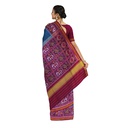 Hancrafted Semi Ikat Silk Patola Saree
